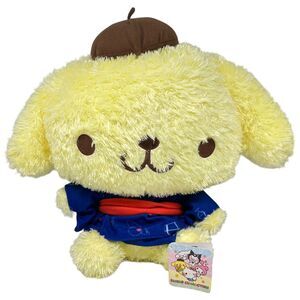 Pompompurin Yukata Sanrio Plush 12" Stuffed Toy Doll Japan Sanrio